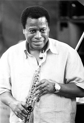 Wayne Shorter American saxophonist during a concert 2001 Old Music Photo 9