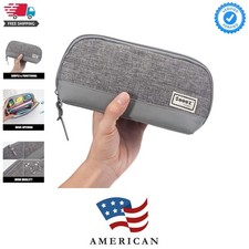 Wide-Opening Pencil Pen Case, Lightweight Spacious Pencil Bag Pouch Box Org...