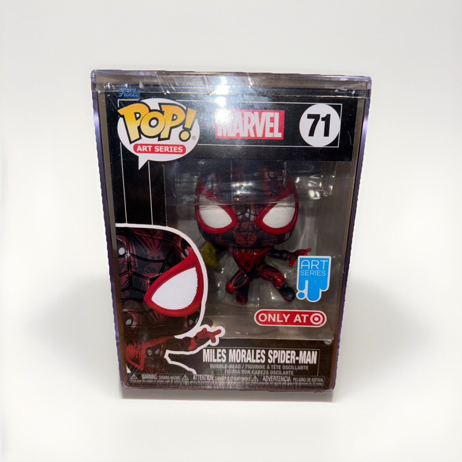 En Oferta Funko Pop! Serie Artista Marvel Miles Morales Spider-Man Target Le Coleccionable