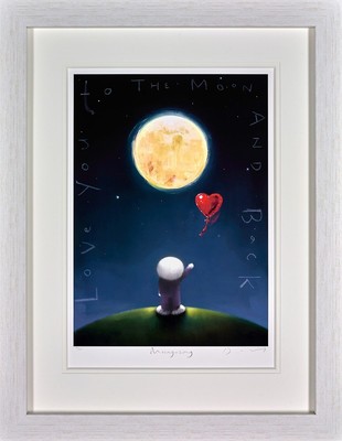 Moongazing von Doug Hyde. GERAHMT, neu mit Echtheitszertifikat. Signiert und nummeriert