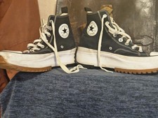 CONVERSE CHUCK TAYLOR ALL STAR RUN STAR HIKE HIGH TOP PLATFORM SNEAKER BLACK 8