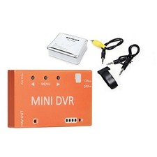 Orange Mini DVR 5.8G-FPV Video Recorder Module CVBS Signal Input Metal Shell