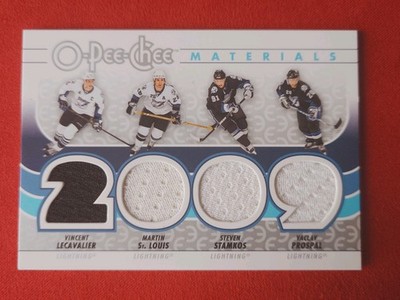 O-Pee-Chee Materials Tampa Bay Legends, Lecavalier, St. Louis, Stamkos, Prospal