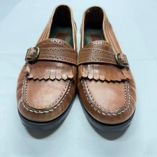 Kings Bay Men’s Leather Loafers Slip On Shoes Size 11M