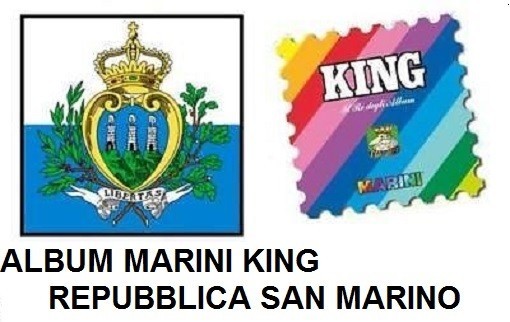 1972 / 1976 Marine Album Sheets San Marino Model King New MF5498