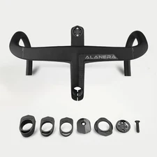 Carbon Road Bike Handlebar High Quality Intergrated Bar with Computer Mount