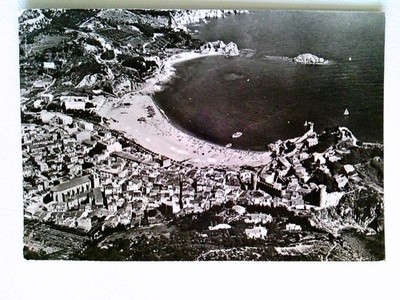 Tossa de Mar, Costa Brava, Luftbild, Spanien, AK, gelaufen 1959