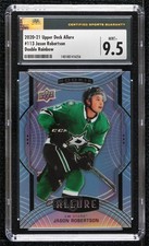2020 Allure Rookie SP Double Rainbow Jason Robertson #113 CSG 9.5 Mint Plus 03mo