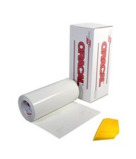 ORACAL Transparent Transfer Paper Tape Roll w/Hard Yellow Detailer Squeegee ...