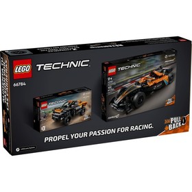 LEGO 66784 Technic NEOM McLaren Racing Gift Set, 704 Pieces, Two Pull-Back Race