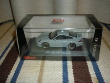 Schuco 1/43 Porsche 911 Sports Classic Gray Minicar
