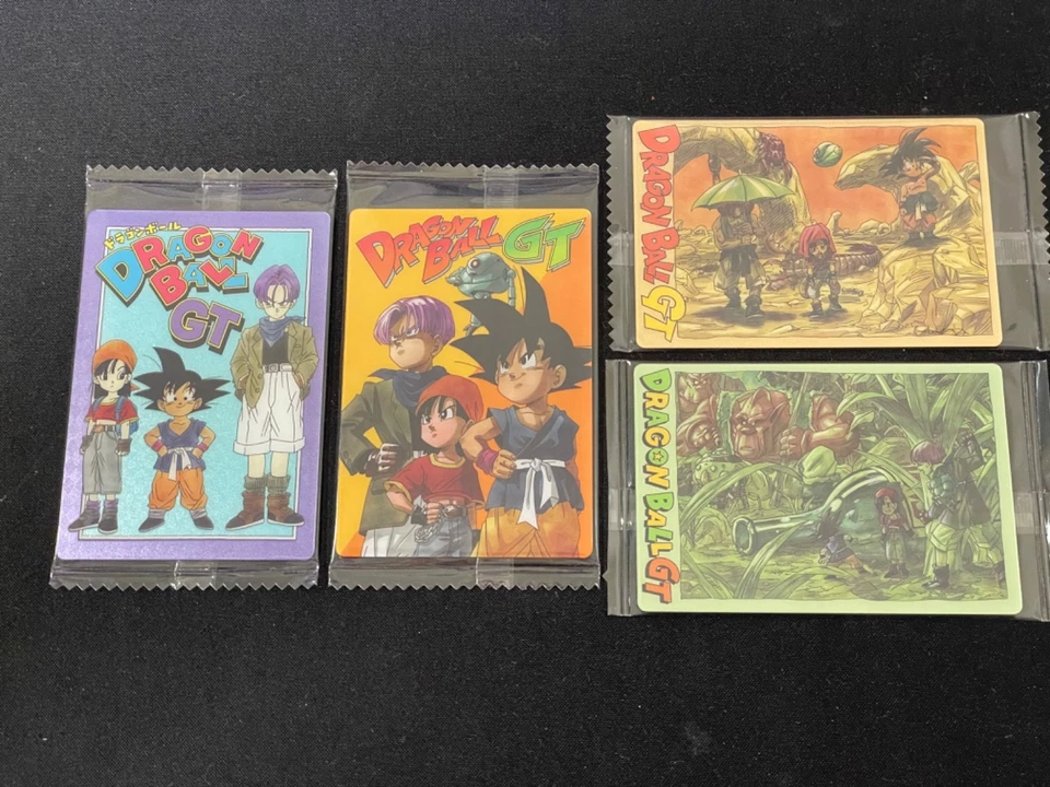 ITAJAGA Dragon Ball Card vol.9 4 sortes CR Complete Japan Son Goku Pan Trunks GT - Photo 1/1