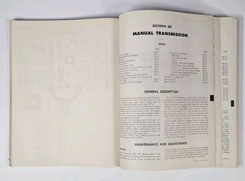 1960 Chevrolet Corvair Shop Manual Shop Book Repair Manual S&M 21 Chevy - Picture 5 of 5