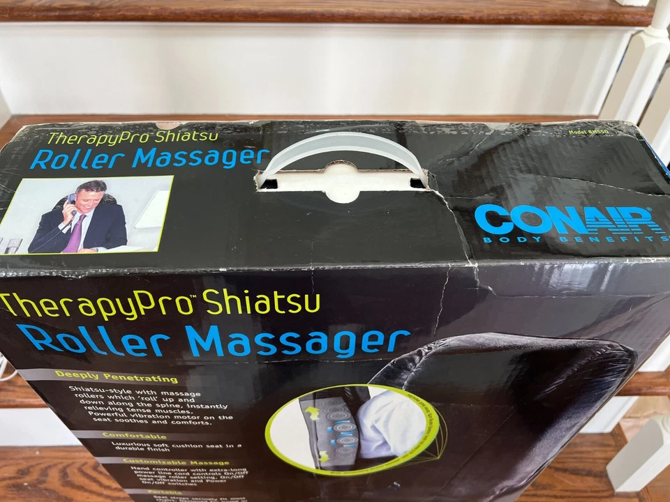 Masajeador con rodillos Shiatsu Conair TherapyPro Foto 3 de 4