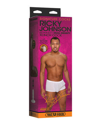 Signature Ultraskyn 10'' W/removable Vac-u-lock Suction Cup - Ricky Johnson