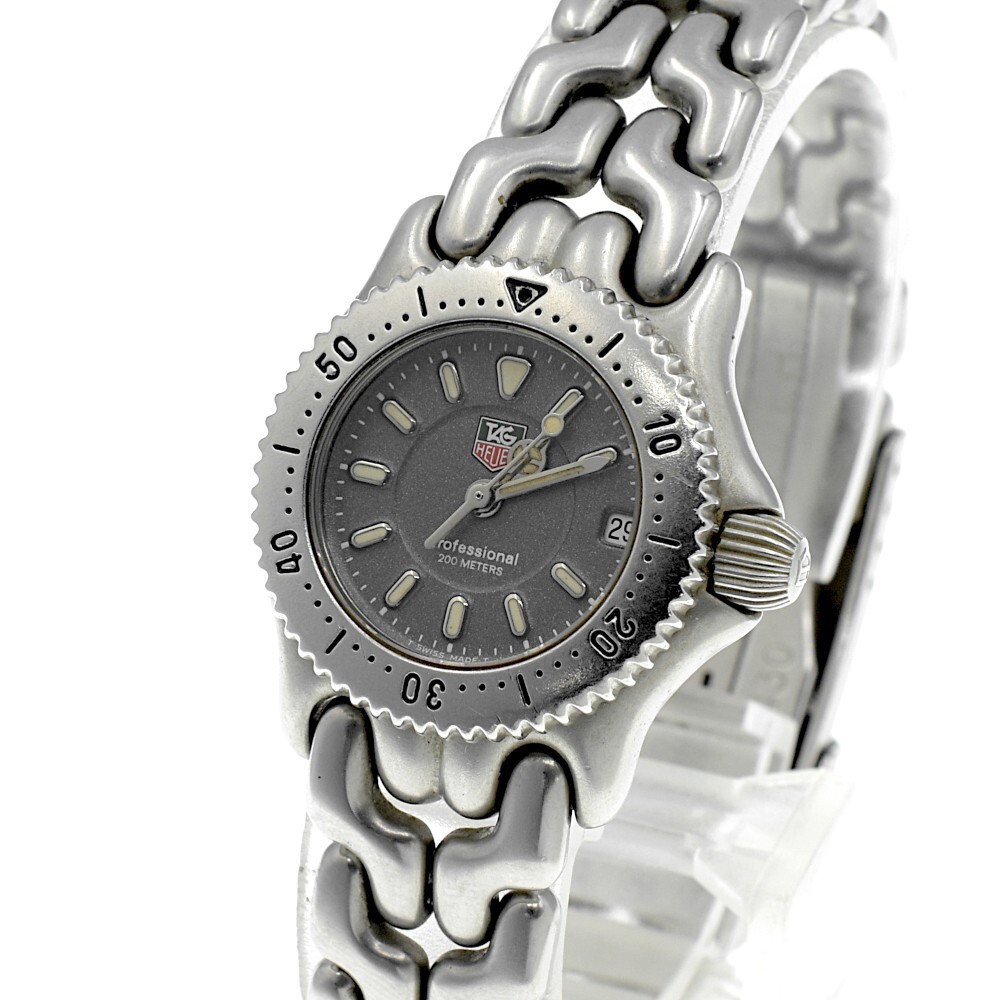 Tag Heuer Watch Quartz 25mm Women's Gray Dial Swiss Made Tag Heuer Watch Quartz 25mm Women's Gray Dial Swiss Made