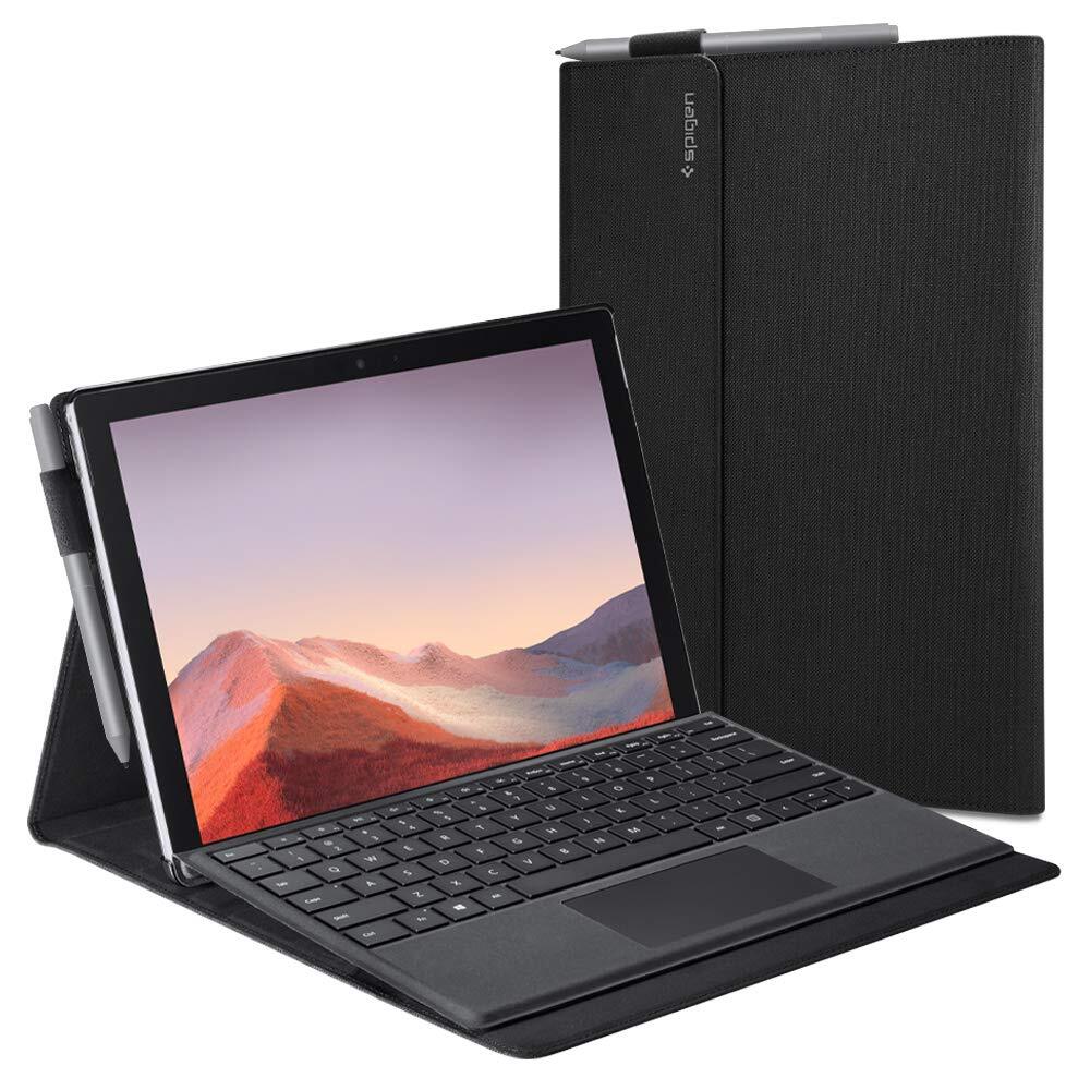 Spigen Cover Stand Folio Compatible with Microsoft Surface PRO 7 Plus 2021 /P...