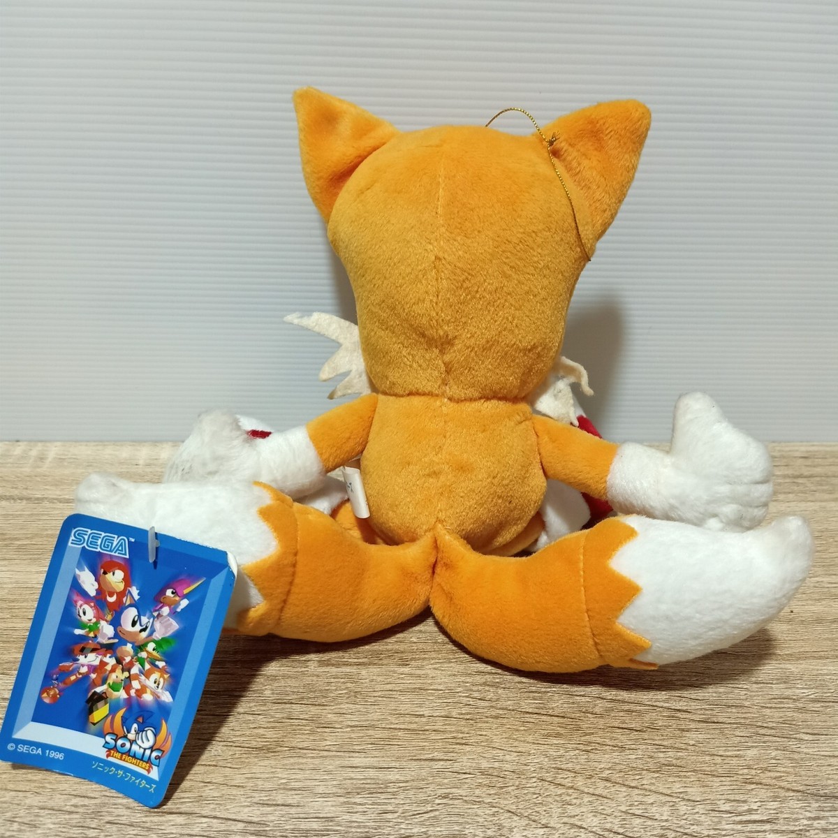 Sonic the Fighters Tails SEGA Japan 1997 Plush Toy Doll Hedgehog