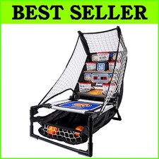 Indoor Electronic Tabletop Basketball Game  Fun for 2 Players, LED Scoreboard