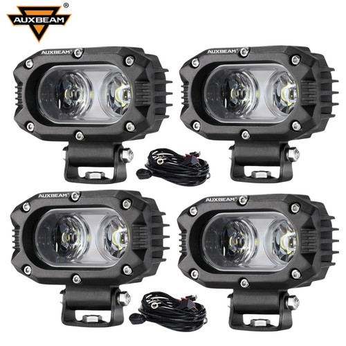 AUXBEAM 42 Inch LED Work Light Bar Spot Flood Driving Offroad UTV - Foto 7