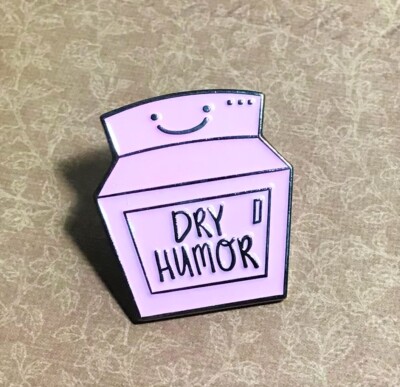 Dry Humor Sarcastic Pun Joke Laundry Dryer inch Metal Enamel