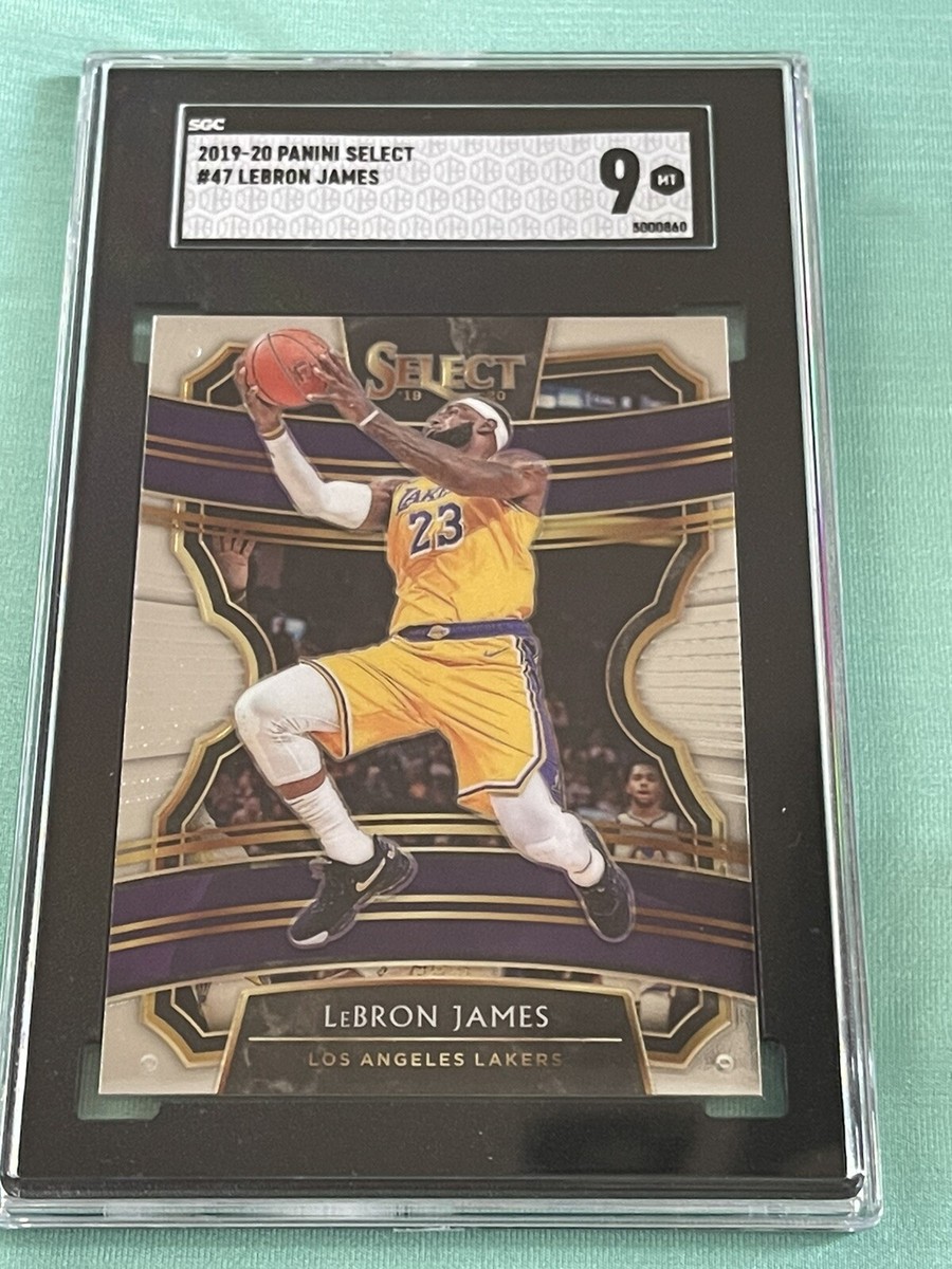 Prizm Select Lebron James Card Collection SGC 2019 Panini Select