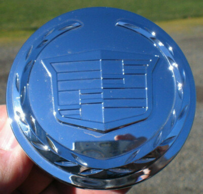 Cadillac Escalade Chrome Center Cap – 3 1/4" – GM 9595891 – 2007-2014 – Single