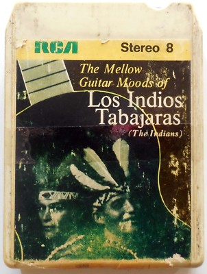 CARTRIDGE TRACK TAPE CASSETTE STEREO 8 LOS INDIOS TABAJARAS THE INDIANS