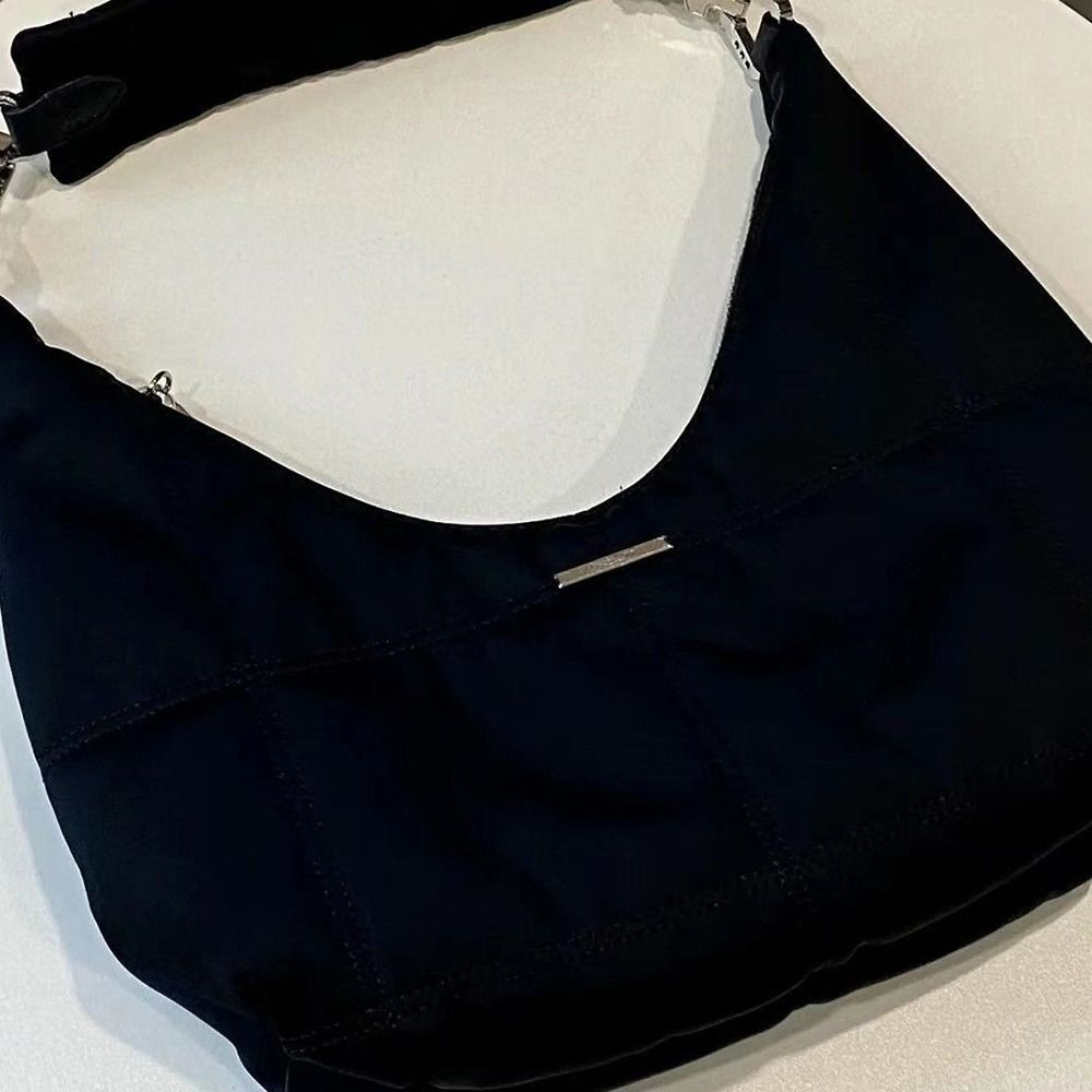 Solid Color Korean Style Hobo Bag Korean Style Black Handbag Travel eBay