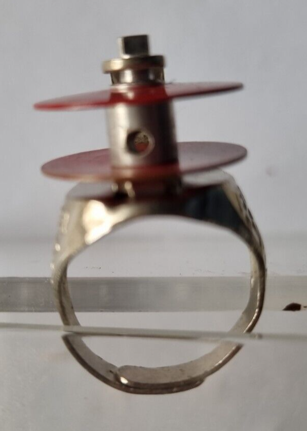 Captain Video Flying Saucer ring with saucers eBay