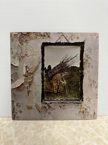 Led Zeppelin 4 IV LP Allied Pressing Reissue SD 19129 Gatefold Vinyl w/ insert