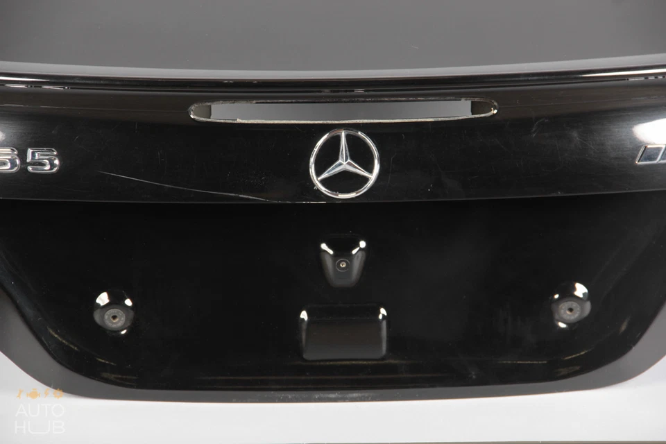 03-09 Mercedes W209 CLK55 AMG CLK500 CLK350 cupé tapa maletero carcasa negra OEM Foto 3 de 4