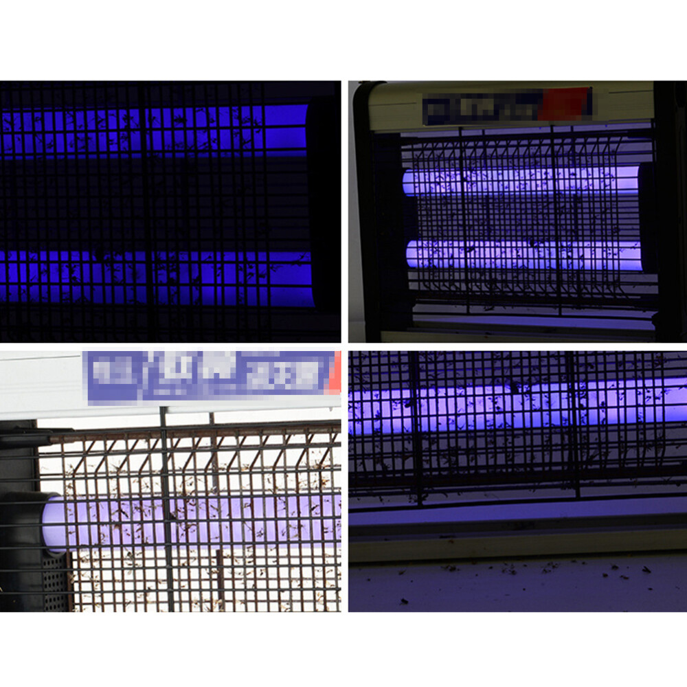 Insektenvernichter Elektrisch 2 Stück, Mückenlampe Mit UV Licht, Plug-in-Blaulicht Insektenfalle Keine Giftigen Chemikalien, Tragbarer Fliegenfalle Innenbereich Für Küche, Schlafzimmer - Foto 3