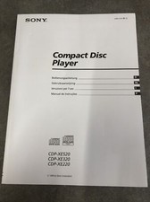 Bedienungsanleitung für Sony CDP-XE520,320,2...