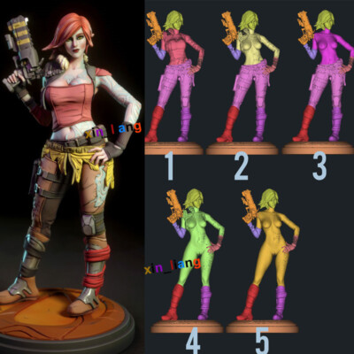 5Versions Lilith 3D Print Figure GK Model Kits Unpainted Unassembled Garage Kits