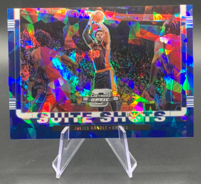 2022-23 Julius Randle SP /75 Contenders Optic Suite Shots Blue Ice Prizm #21
