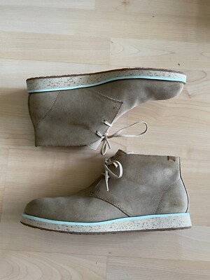 Camper Men's  Magnus  Suede Chukka Boot US8 (EU41) Beige MSRP $250