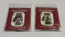 2 NEW Mill Hill Charmed Mitten Ornament Kits ...
