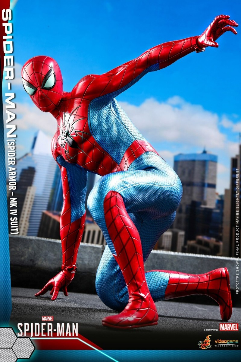HOT TOYS VGM43 Marvel's Spider-Man (Spider Armor - MK IV Suit) 1/6