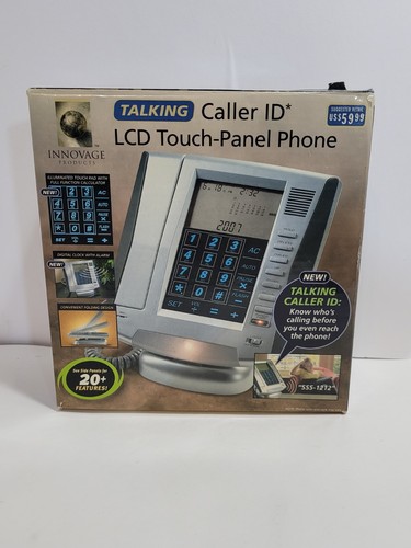 Caller ID stand Phone Touch Panel Display Speaker Telephone Landline Innovage