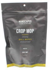 Manscaped Crop Mop Anti-Chafing, Moisturizing, Deodorizing Ball Wipes - 15 Count