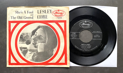7'' Lesley Gore - She's A Fool - US Mercury w/ Pic