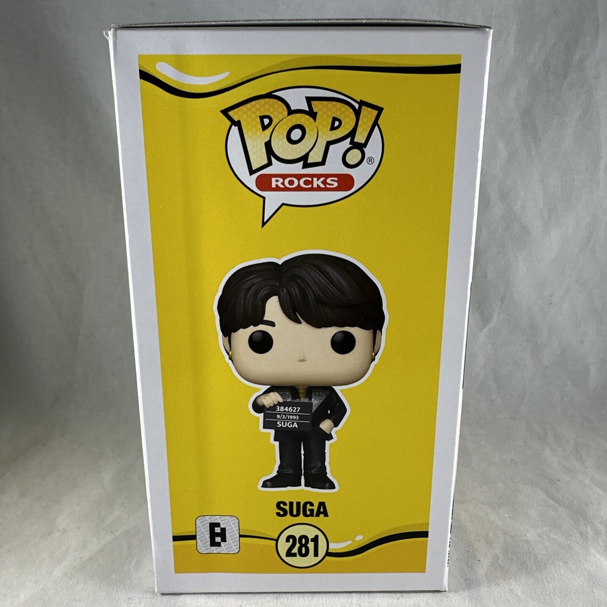 BTS - FUNKO POP! ROCKS: BTS S3 - Suga from Butter [New Toy] #281
