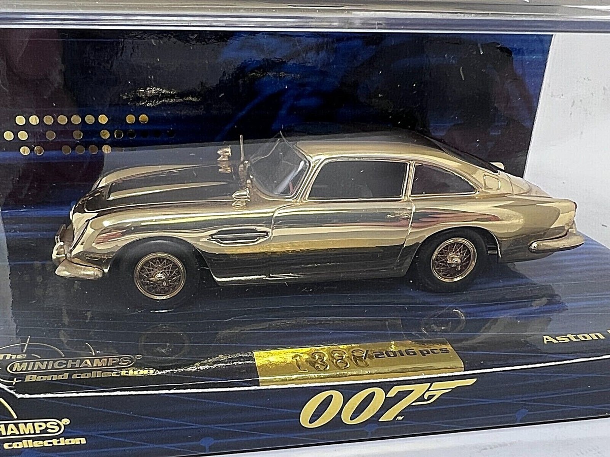 ミニチャンプス　ボンドコレクション　アストンマーティン　ゴールド 1/43 Minichamps 007 Bond Collection Aston Martin DB5 Gold