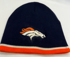 DENVER BRONCOS STOCKING HAT ONE SIZE YOUTH vintage beanie nfl boys skull