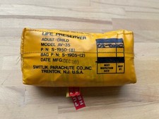 US LIFE PRESERVER VEST AV-35 NOS RETTUNGSWESTE NUR DEKORATION !!!