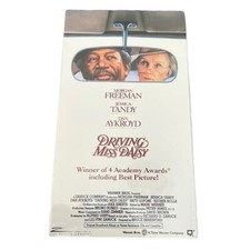 Driving Miss Daisy VHS Tape Morgan Freeman Jessica Tandy Dan Aykroyd New Sealed