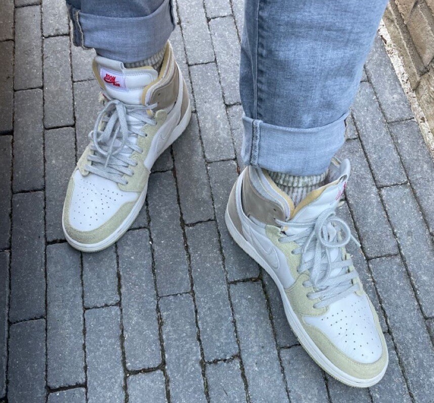 air jordan 1 zoom air cmft olive aura