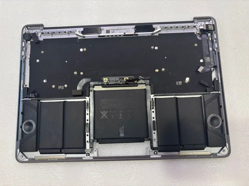 Topcase Clavier QWERTY(USA) AVEC BATTERIE MacBook Pro A1706-GRIS SIDÉRAL