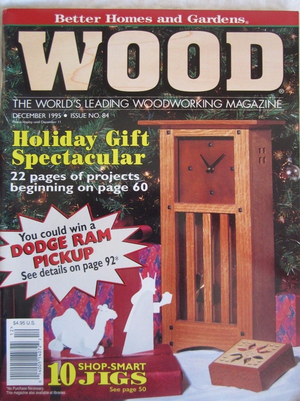 WOOD Magazine BH&G DECEMBER 1995 Issue 84 Woodworking Holiday Gift Wisemen Camel